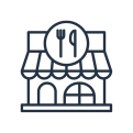 Restaurant website icon - Website voor Horeca