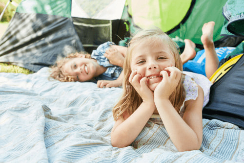 Vier de zomer met je gezin - Camping de Veldzoom - Voorbeeld Website voor Camping