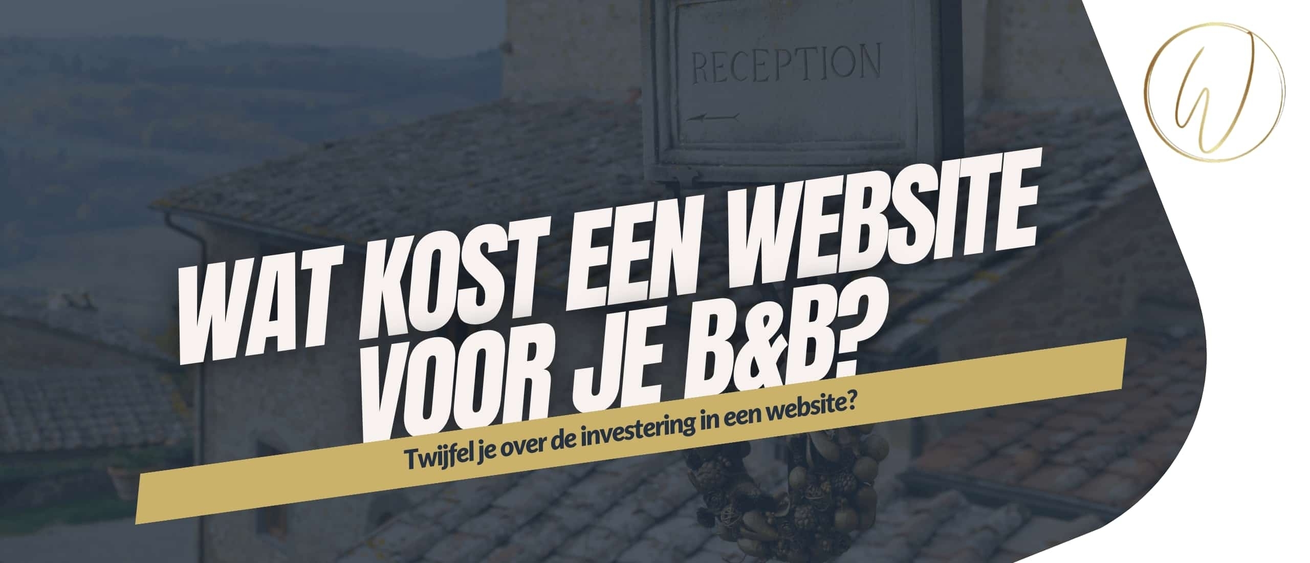 Wat kost een website voor je B&B?