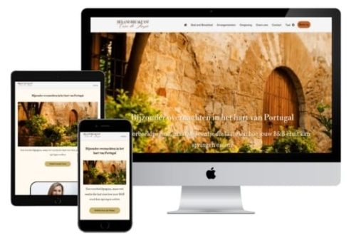 Website laten maken voor jouw Gastenverblijf - Website voor Horeca