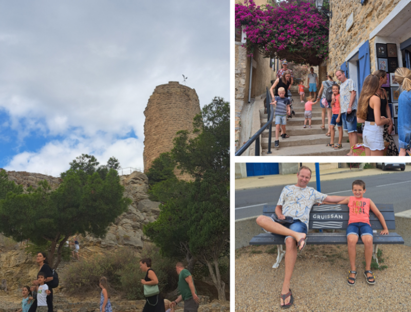 camping-la-cote-des-roses-bezoek-dorpje-gruissan