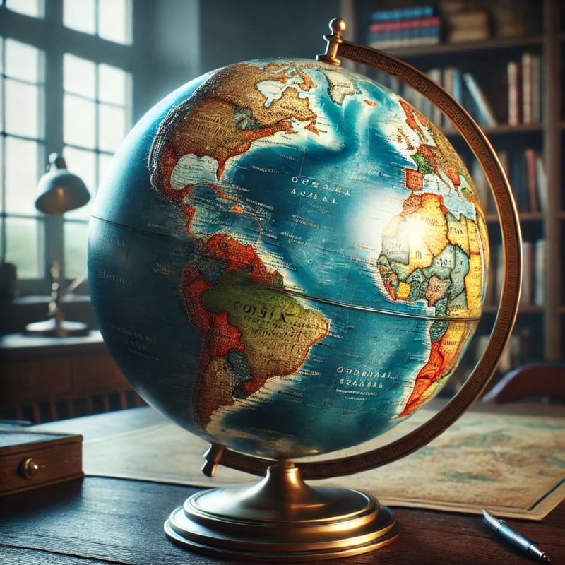 globe hoeveel landen op de wereld