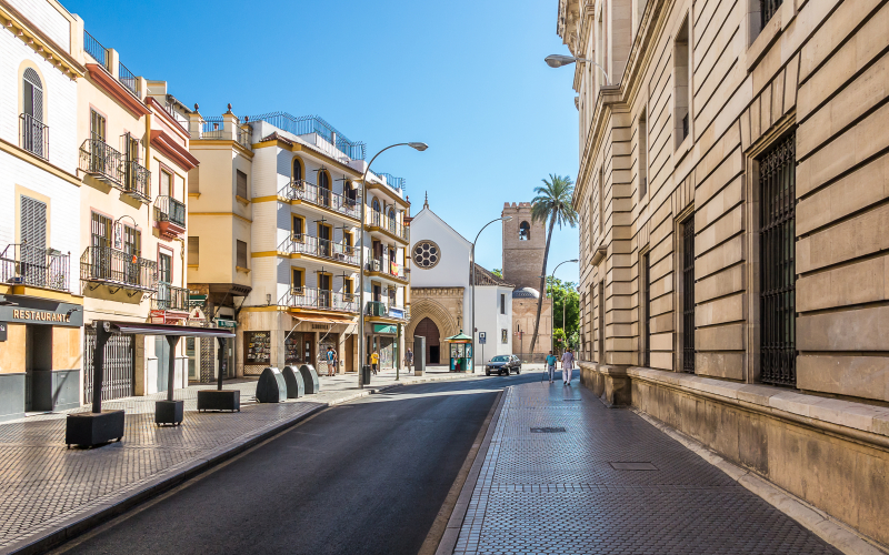 hotel-in-sevilla-santa-catalina-straat