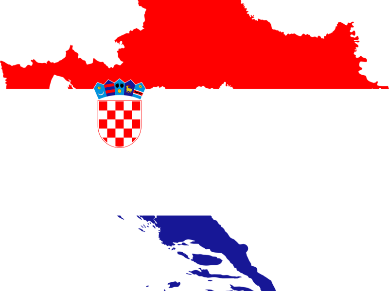 kaart-vlag-kroatie