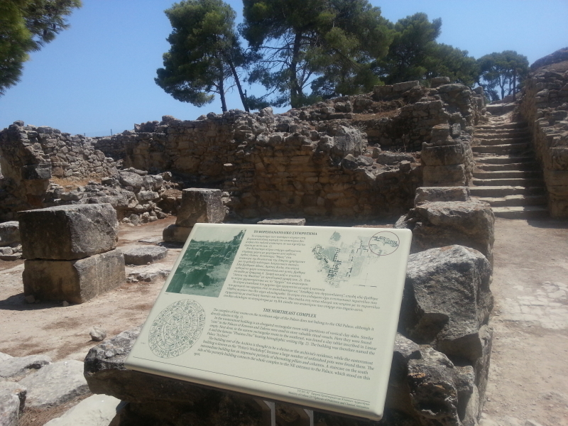 knossos-opgravingen-vakantie heraklion-kreta-infobord-1