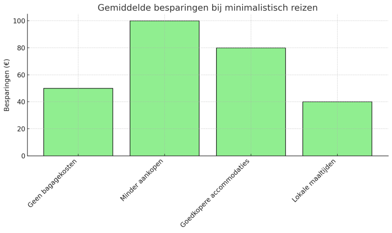 minimalistische-vakantie-gemiddelde-kostenbesparingen-bij-minimalistisch-reizen