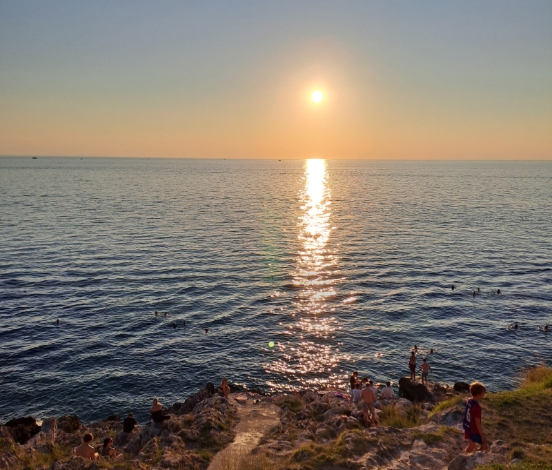 minimalistische-vakantie-zonsondergang