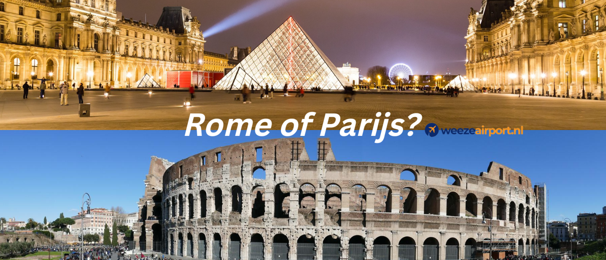 Rome of Parijs? Welke romantische stedentrip past bij jou?🍕🥐