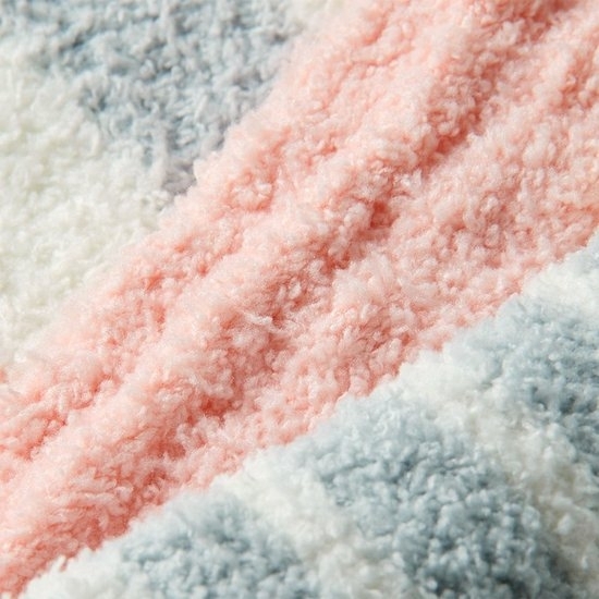 slaapsokken-kopen-xq-bedsokken-dames-roze-grijs-3-pak-materiaal
