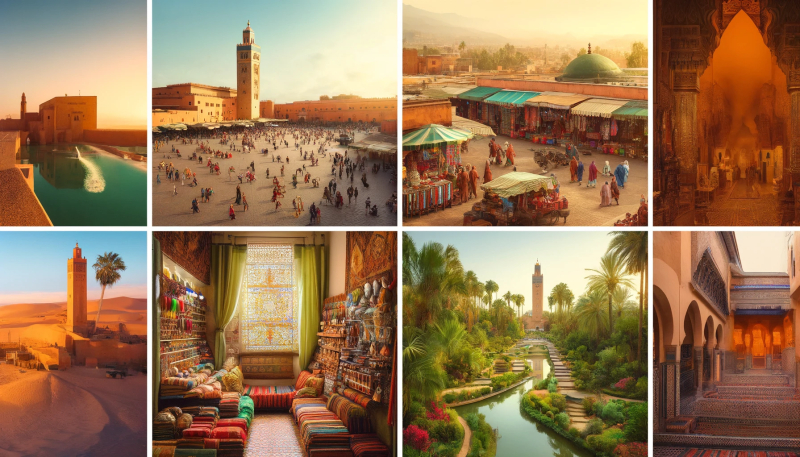 stedentrip-marrakech-bezienswaardigheden-collage-marrakesh