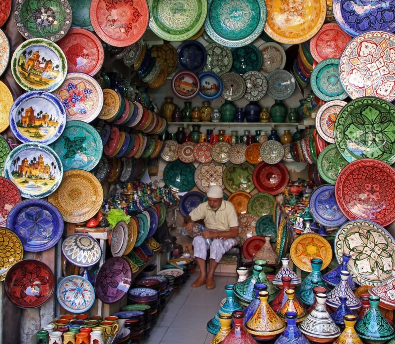 vakantie-marokko-markt-in-marrakech