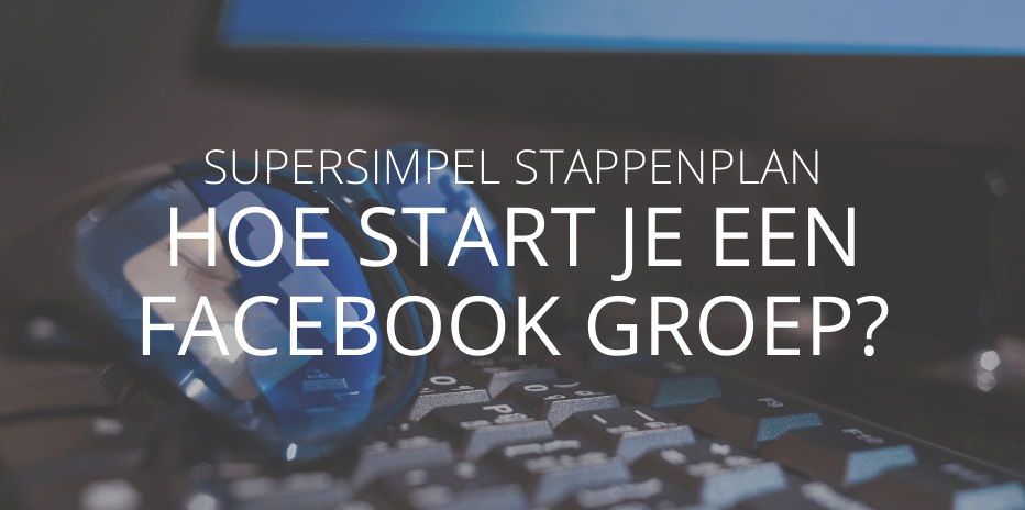 facebookgroep starten