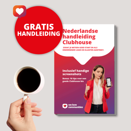 Gratis Nederlandstalige handleiding Clubhouse