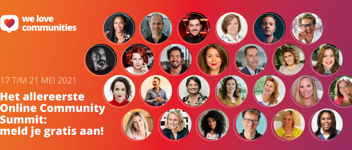 Eerste Online Community Summit van Nederland start 17 mei