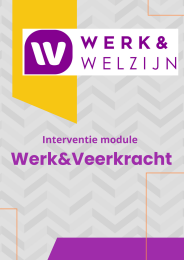 Interventie modules Werk en Welzijn