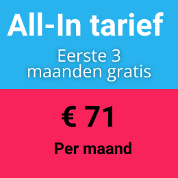 All-in tarief boekhouden Werken met Impact