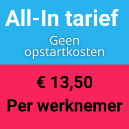 All-in tarief salarisadministratie Werken met Impact