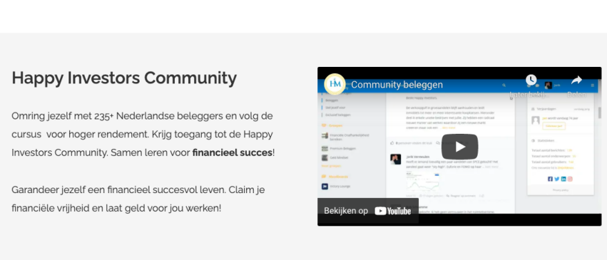 Happy Investors Mindset & Community