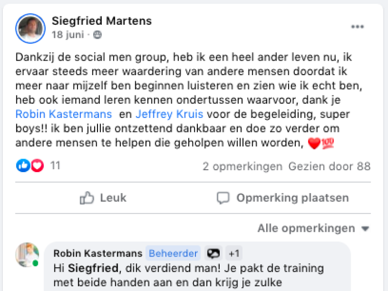 Review Siegfried WeSocialMEN