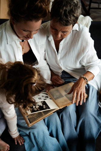 Drie generaties fotoboek Drie generaties fotoboek