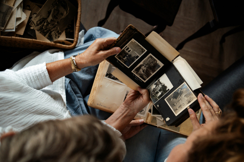 Foto albums bekijken
