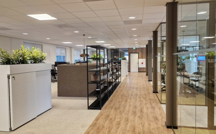 Werkzone met diversiteit aan soorten functionaliteiten