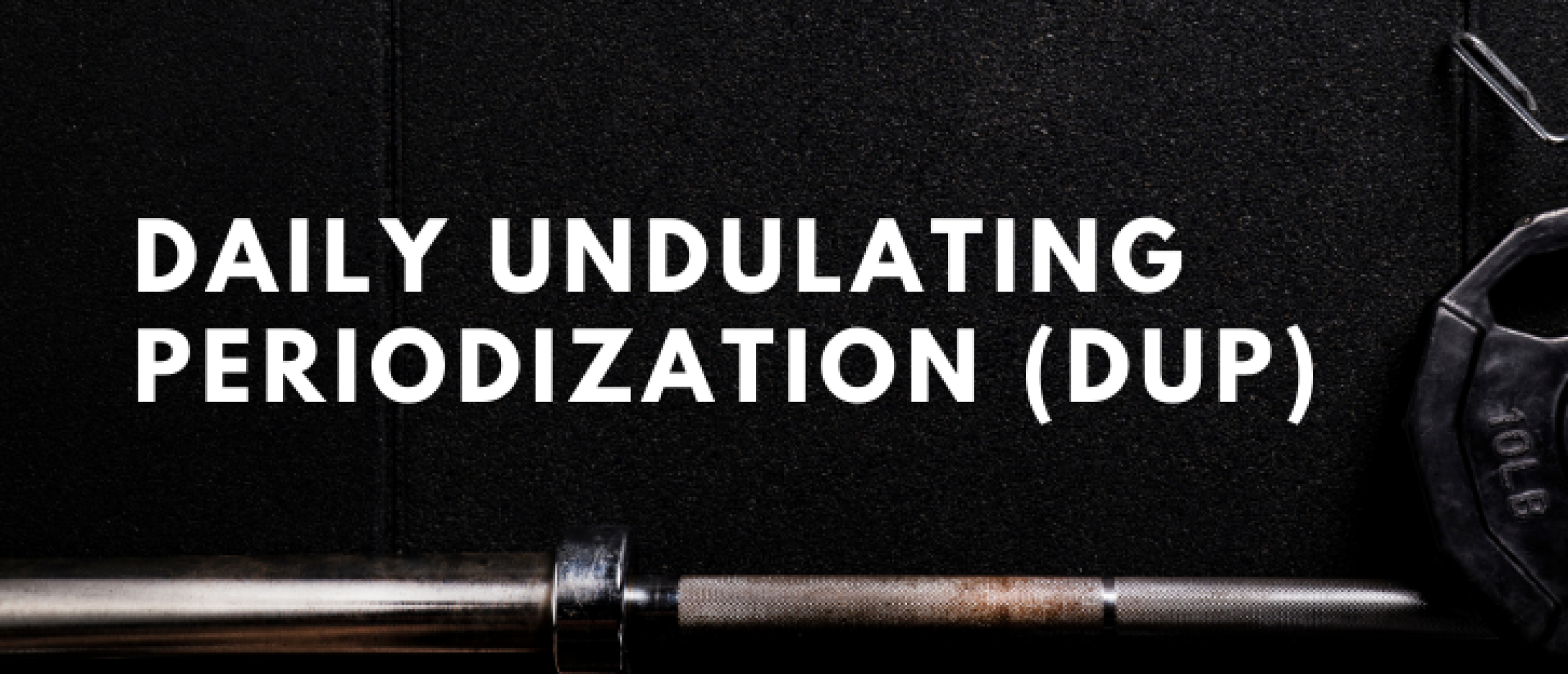 Daily Undulating Periodization (DUP)