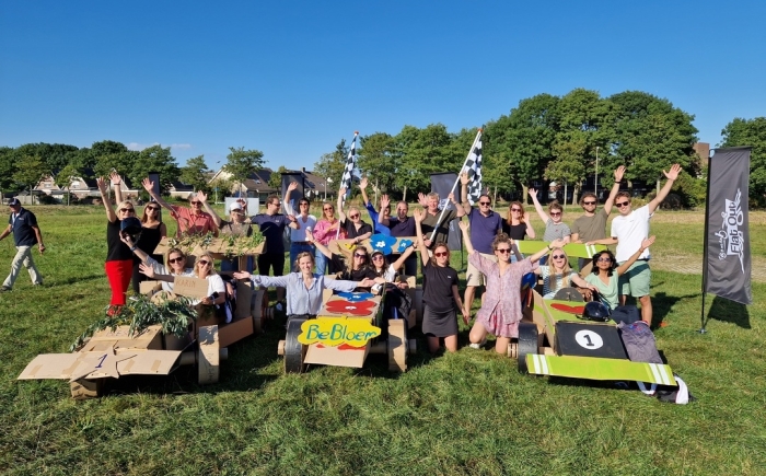 Outdoor teambuilding formula 1