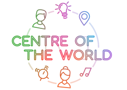 Centre of the world logo