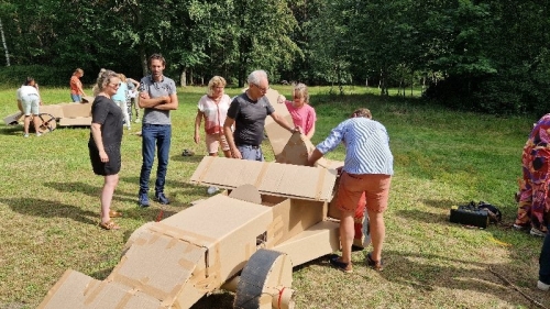 Teambuilding woudschoten formule 1