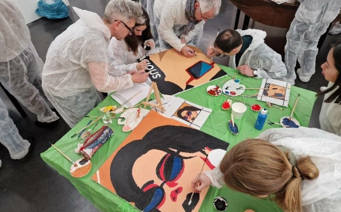 Indoor teambuilindg Big Picture