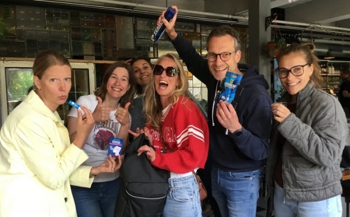 Give Backpack teambuilding Give Backpack leuk uitje goed doel