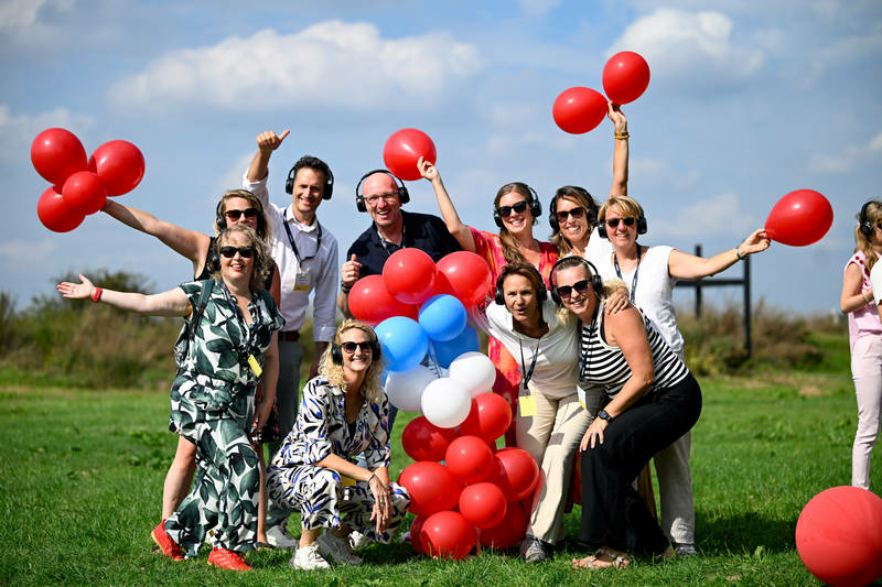 Laat een creatieve energiser zien