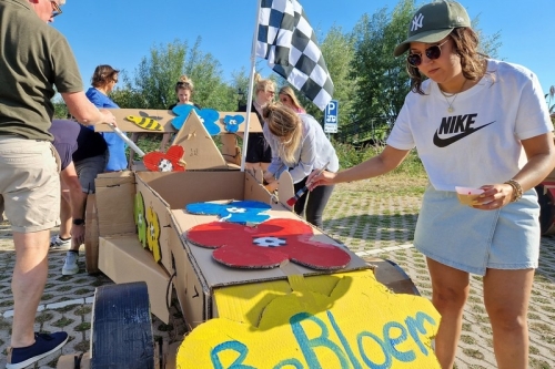 Outdoor teambuilding Formule 1 racewagen