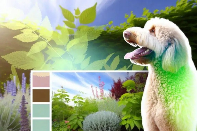 Middelgrote hypoallergene hond