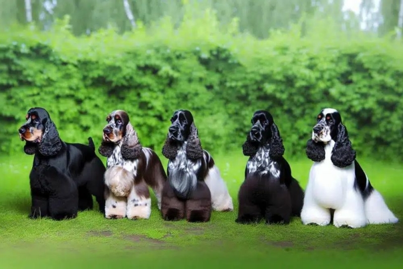 Hoe ziet een Cocker Spaniel eruit?