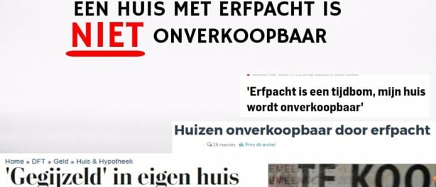 Zo verkoop je een huis met erfpacht