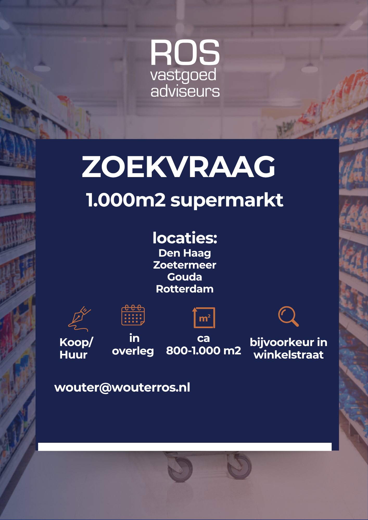 Wij vinden uw nieuwe bedrijfspand
