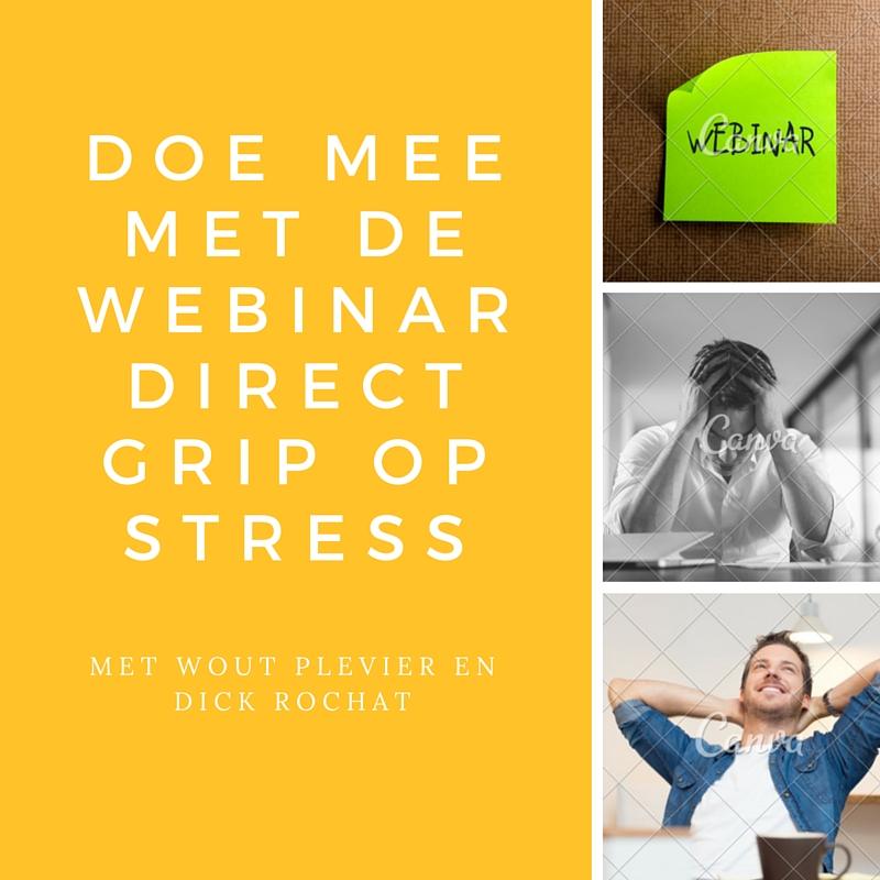 Stressmanagement - Webinar Direct grip op Stress...