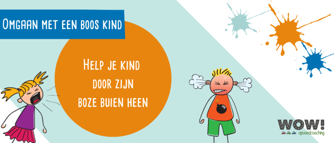 Help je kind door zijn boze buien heen