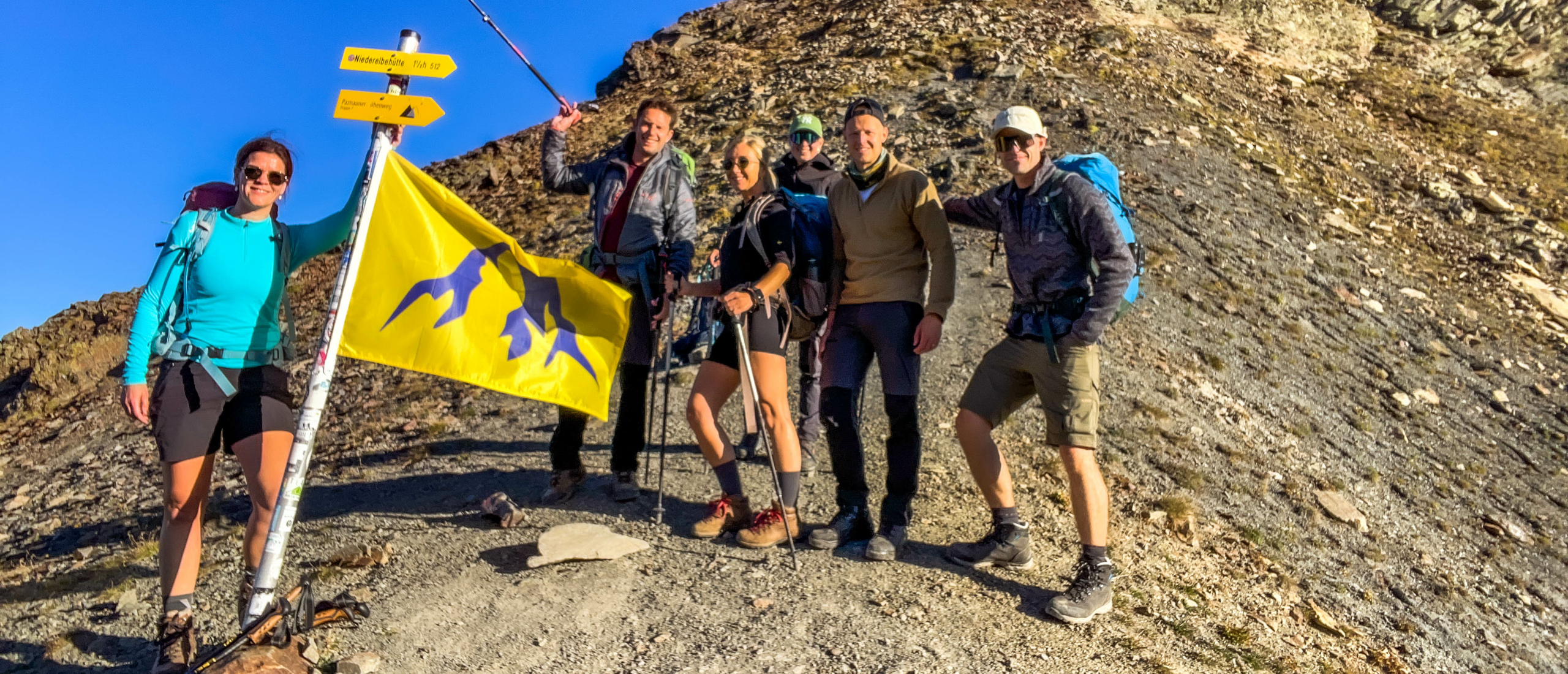 Huttentour Huttentrekking Huttentocht Oostenrijk Teams Verwall Tirol Verbinding
