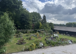 Tuin open dinsdag middag