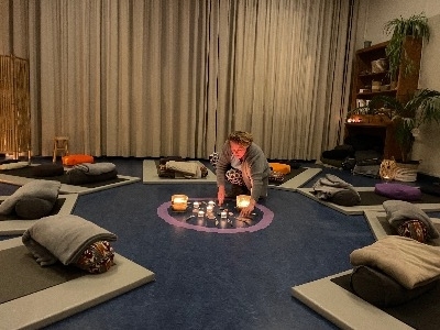 Ademsessie de kracht van de adem