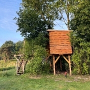 Yoga retreat dag in Drenthe boomhut verblijf