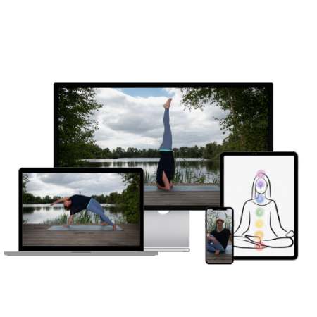 Online vinyasa yoga voor de donkere wintermaanden