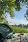 Kampeerplek yoga in de natuur retreat in Drenthe