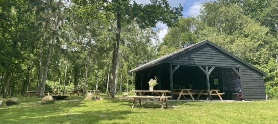 zomer retreat op de camping