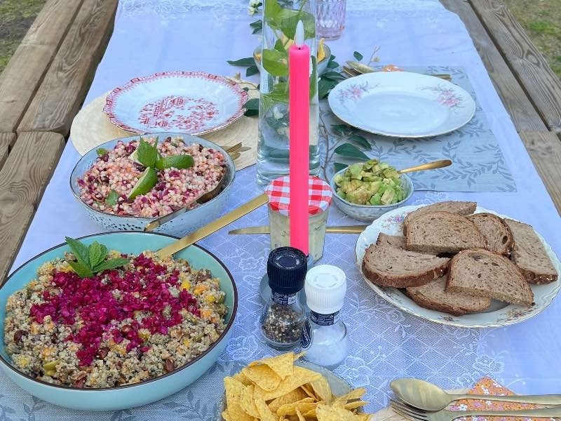 Yoga retreat dag in de natuur lunch