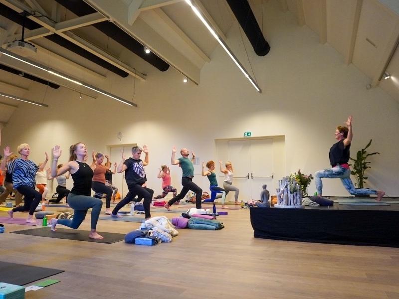 Yoga retreat dag in Drenthe met live muziek