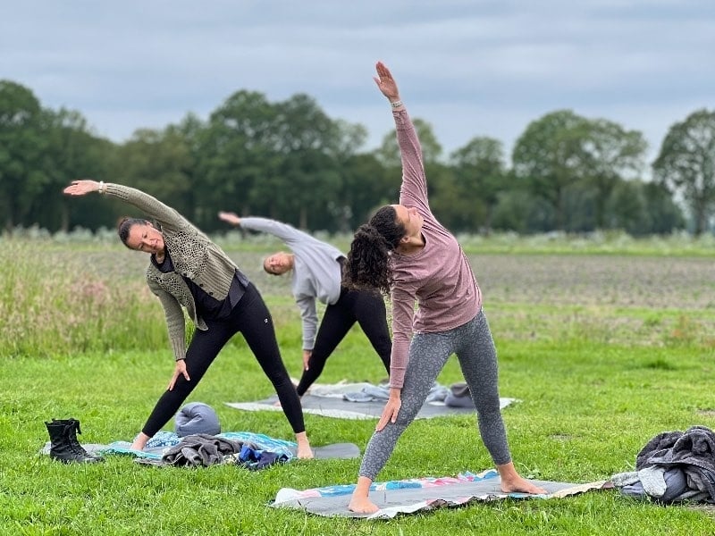 Yoga in de natuur retreat in Drenthe